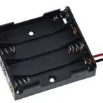 9V baterijski konektor za Arduino 90° – Cena Srbija 9 -cena srbija Kutija za 4× AAA sa kablom