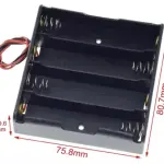 4 x 18650 kućište za baterije SMD - Cena Srbija 12 -cena srbija 4× 18650 kućište sa žicama