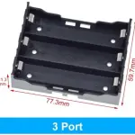 4 x 18650 kućište za baterije SMD - Cena Srbija 7 -cena srbija 3× 18650 DIP kućište