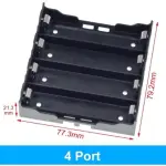 4 x 18650 kućište za baterije SMD - Cena Srbija 8 -cena srbija 4× 18650 DIP kućište