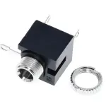 Kvalitetni 3.5mm Ženski Audio Konektor, 3-Pin DIP, Mono Kanal, PJ-301M