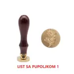 Dekorativni Pečat za Vosak — Drvo života Cena Srbija 13 -cena srbija List sa pupoljkom