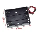 9V baterijski konektor za Arduino 90° – Cena Srbija 3 -cena srbija Kutija za 3× AA sa kablovima