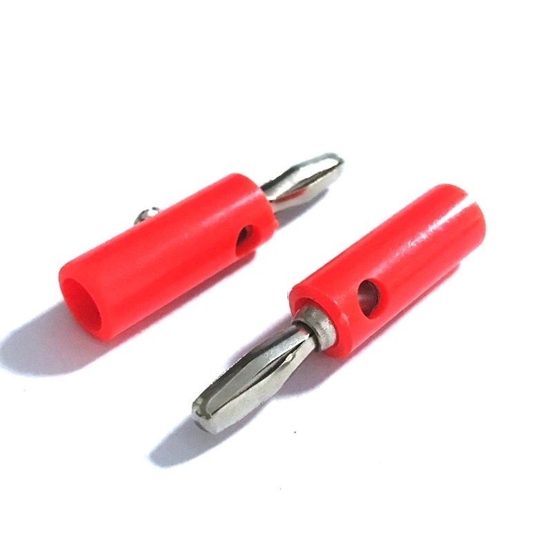 J072 4mm Banana Priključak Muški CRVENI – Cena Srbija J072 4mm Banana Priključak Muški CRVENI – Cena Srbija