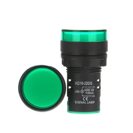 Signalna sijalica Zelena LED 22mm Cena Srbija