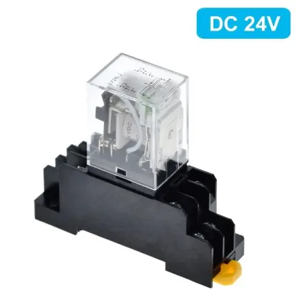 Relej 10A 2NO/2NC 24V DC 8 PIN – Cena Srbija