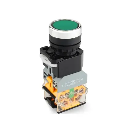 22mm LA38-11D taster zeleno LED 220V Cena Srbija