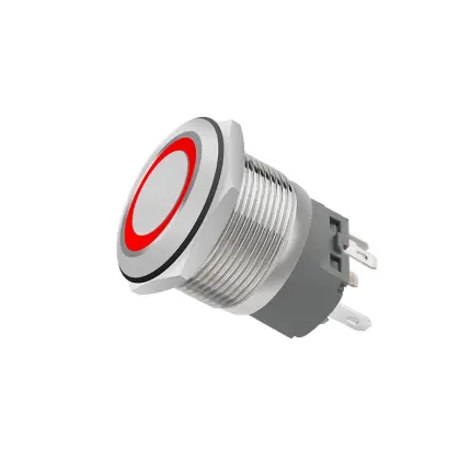 Metalni Prekidač 16mm crveno svetlo 220V – Cena Srbija