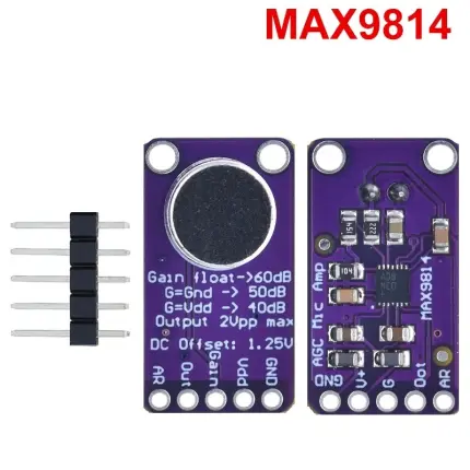 MAX9814 mikrofon AGC modul za Arduino