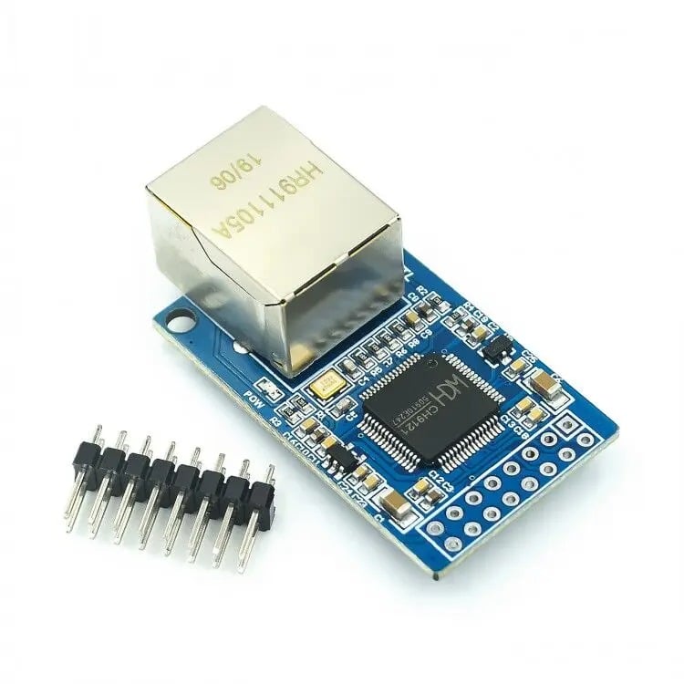 CH9121 UART na Ethernet modul 3.3V/5V, RJ45, TCP/IP, RS485, STM32 i Arduino podrška. Industrijska primena i automatizacija. Cena Srbija. CH9121 UART na Ethernet modul 3.3V/5V, RJ45, TCP/IP, RS485, STM32 i Arduino podrška. Industrijska primena i automatizacija. Cena Srbija.