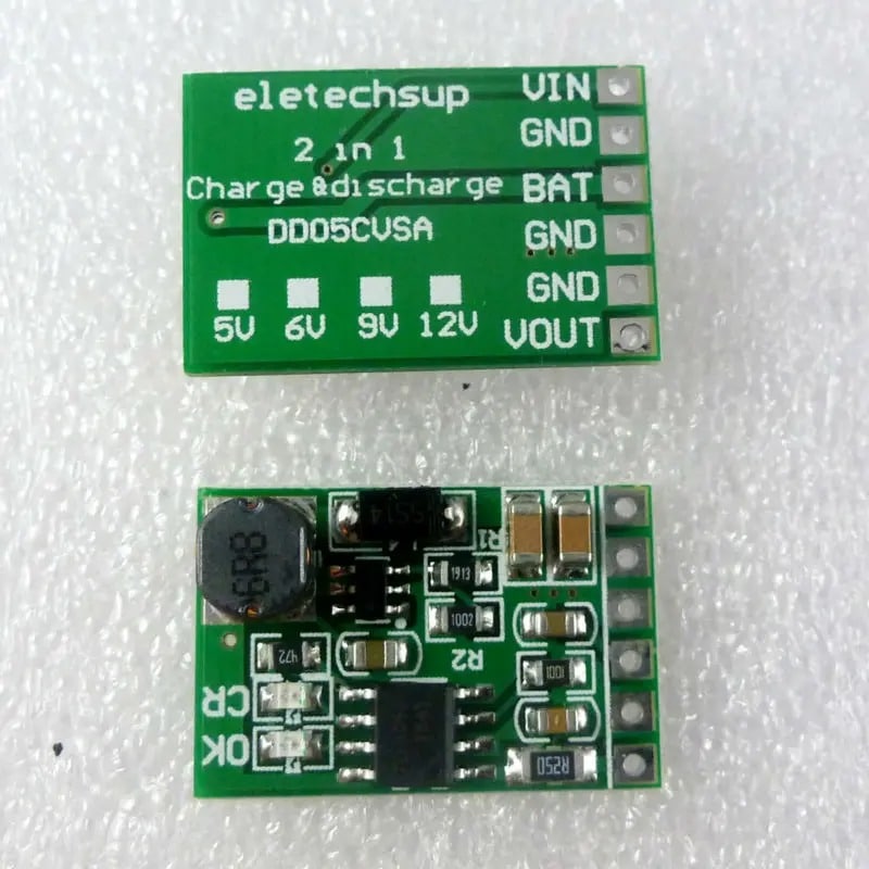 DD05CVSA UPS modul 6V DC-DC (3) UPS modul 6V DC-DC za 18650 baterije – Cena Srbija -cena srbija