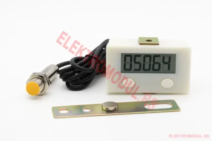 Elektronski brojač za prese i mašine – 5 cifara, senzor + magnet, Cena Srbija