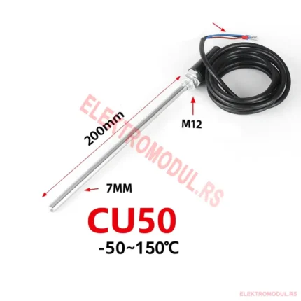 Industrijski temperaturni senzor CU50 WZC-187 Cena Srbija