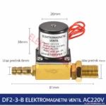 Elektromagnetni ventil za zavarivanje AC-220v (npr. MIG zavarivanje)