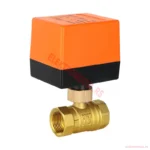 Motorizovani kuglični ventil 3/4'' DN20 AC 220V dve žice NPT