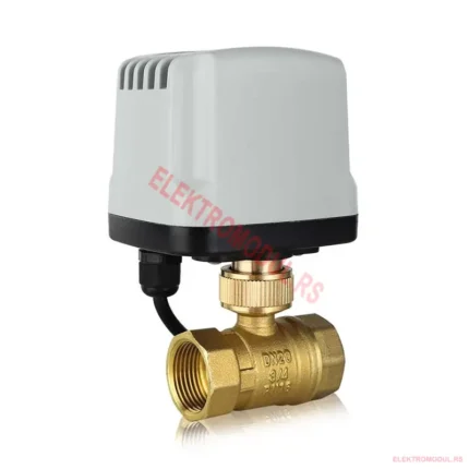 IP65 Motorizovani kuglasti ventil DN25 AC220V, 2-žični NC – Cena Srbija