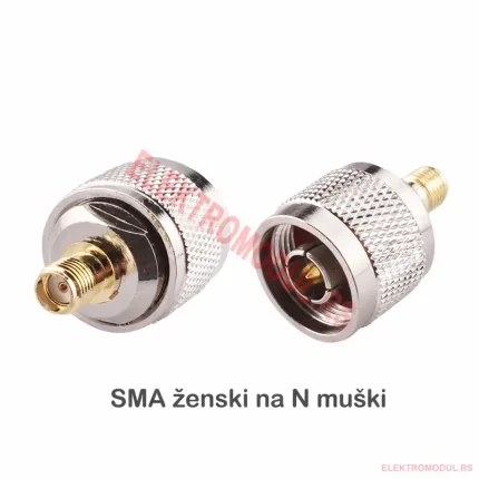 N muški na SMA ženski adapter 50Ω – RF koaksijalni konverter - Cena srbija