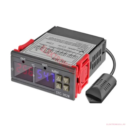 STC-3028 Kontroler Temperature i Vlažnosti 12V DC – Inkubatori i Uzgoj - Cena Srbija
