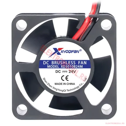 Ventilator 30x30x10 mm 24 VDC (3010) – Cena Srbija