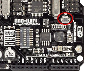 ESP Reboot dugme