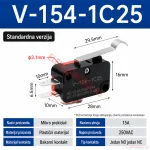 V-155-1C25 Mikro Prekidač 1NO + 1NC 15A 250VAC 5 -cena srbija V-154-1C25