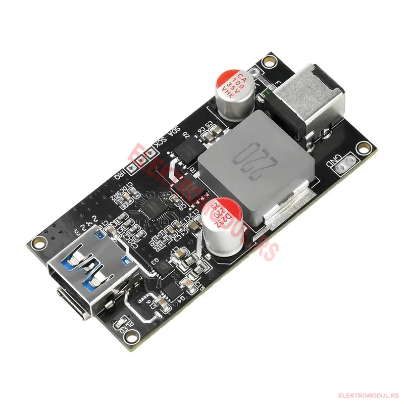 Brzi punjač modul 140W DC 6-30V multiprotokol DC-DC brzi punjač modul 140W PD PPS QC4.0 QC5.0