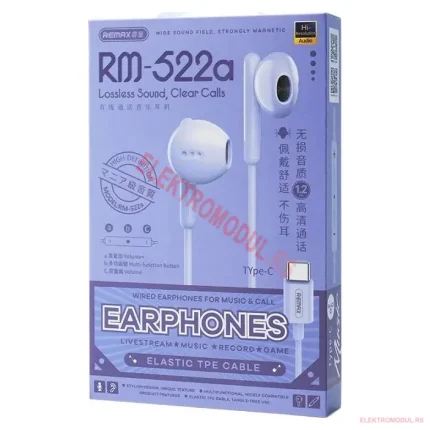 REMAX RM-522a USB-C Zicane Slusalice