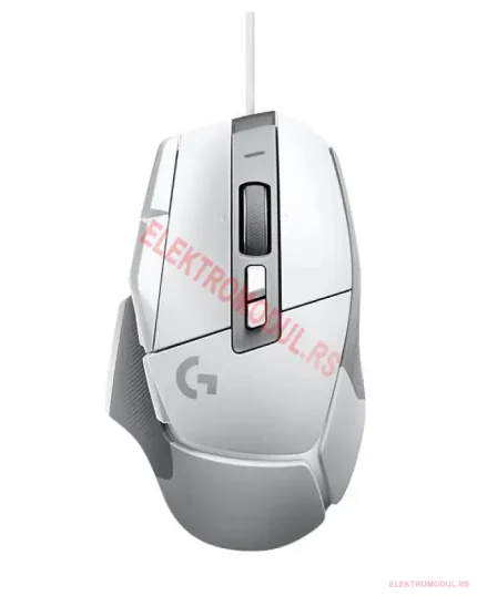 Logitech G502 X Gaming Mouse, USB, White