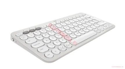 Logitech K380s Pebble Keys 2 Tonal White