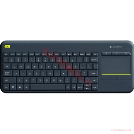Logitech K400 Plus Wireless Touch Keyboard Black, US