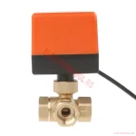 Motorizovani kuglasti ventil DN20 3/4 3-smerni Mesni AC220V Cena Srbija