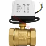 Motorizovani kuglasti ventil 2" DN50 12-24V DC mesing – 2 žice, Cena Srbija