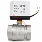 Motorizovani kuglasti ventil 2" DN50 12-24V DC INOX 304 – 2 žice, Cena Srbija