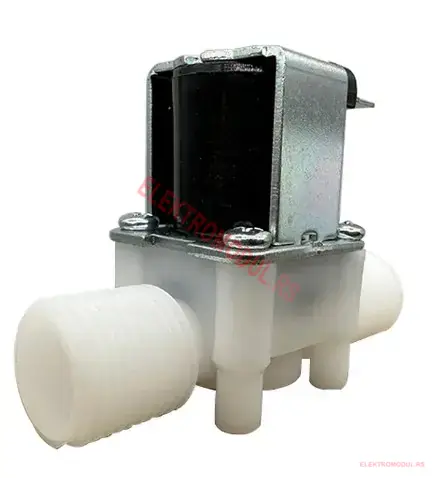 Elektromagnetni ventil 24V DC 3/4 col plastican Elektromagnetni ventil 24V DC 3/4 col NC sa pritiskom plastican