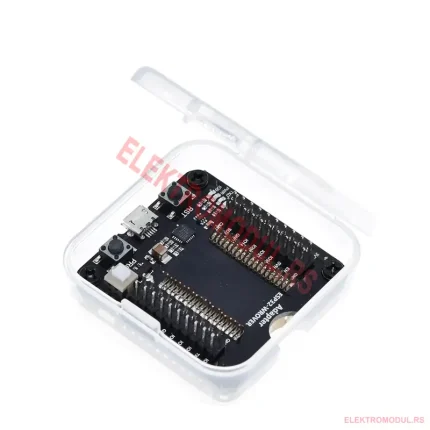 ESP32 adapter za programiranje i burning ESP32-WROVER modula, dvoredno test ležište sa CP2104, u kutiji