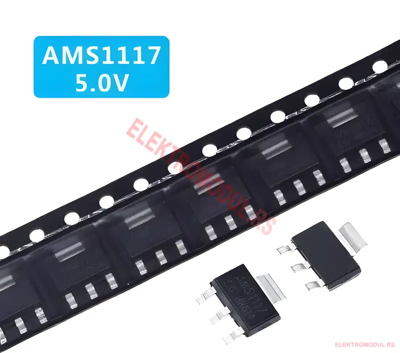 AMS1117 5V SMD regulator napona AMS1117 5V SMD regulator napona