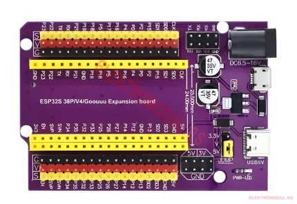 ESP32 Adapter 38 Pinova Ljubičasti - Cena Srbija