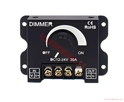 Dimer za LED rasvetu 30A DC 12V 24V 360W Cena Srbija