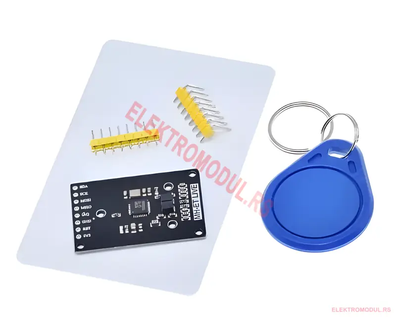MINI RC522 RFID modul 13.56MHz SPI interfejs | Cena Srbija MINI RC522 RFID modul 13.56MHz SPI interfejs | Cena Srbija