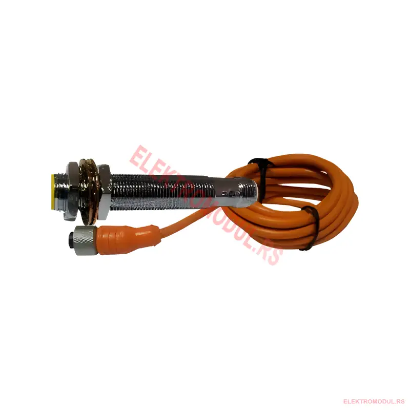 lm12-3002t3 sa dzekom Induktivni Senzor LM12-3002PAT3 Φ12mm| Sa Konektorom| PNP NO| detekcija < 2mm| 6 – 36VDC - Cena Srbija -cena srbija
