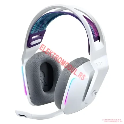 Logitech G733 Lightspeed Wireless RGB Gaming Headset, White
