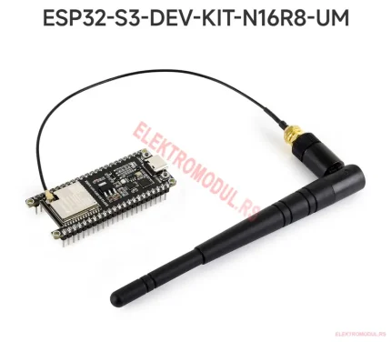 ESP32-S3-DEV-KIT-N16R8-UM razvojna ploca sa spoljnom WiFi antenom