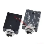 3.5mm stereo audio utičnica ženska za panel sa maticom, 5 pinova – Cena Srbija