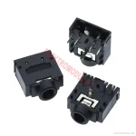 PJ-307 3.5mm stereo audio utičnica za štampanu pločicu, 5 pinova, crna – Cena Srbija